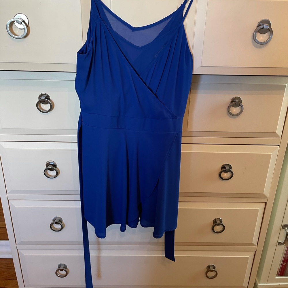 Express Blue Romper